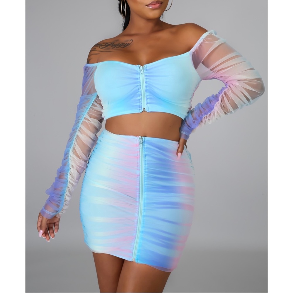 SWEET CAKES SKIRT SET
